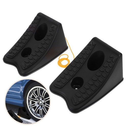 2pcs rubber car wheel chocks - 2pcs,